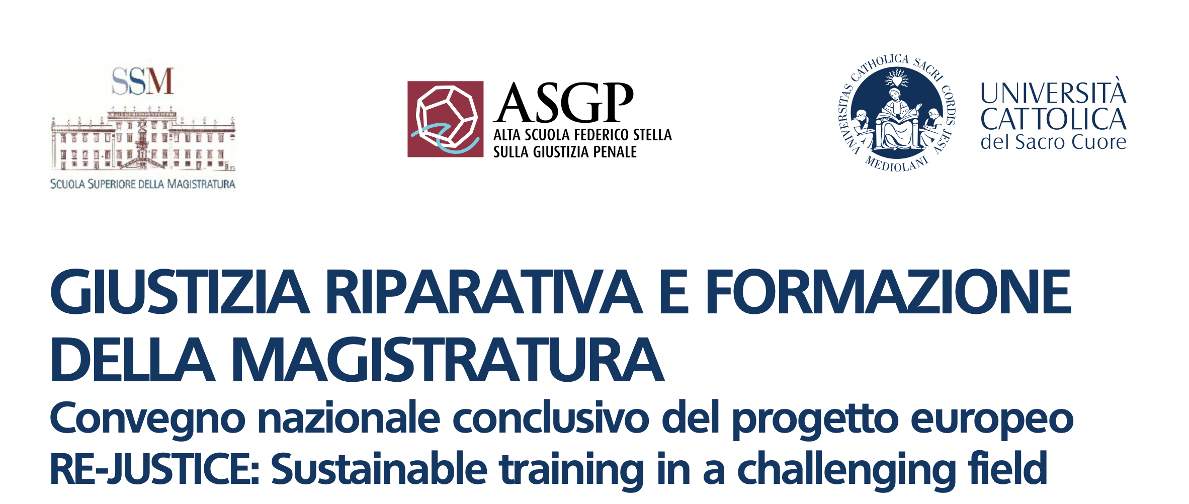 Giustizia riparativa e formazione della magistratura